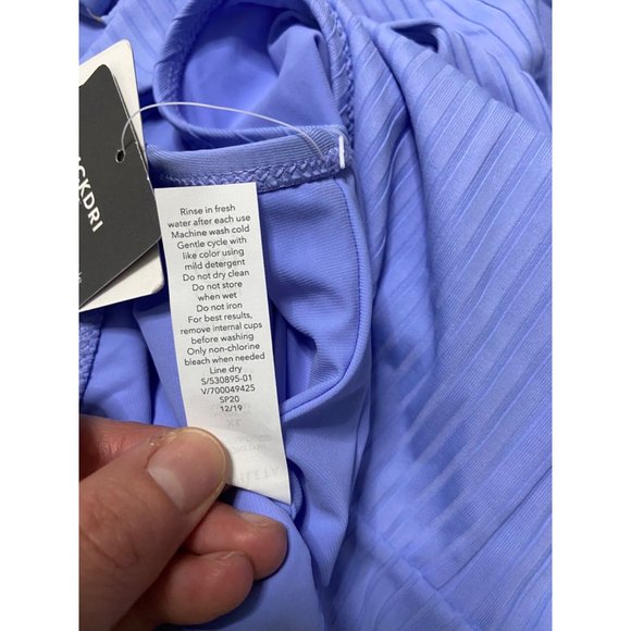 Athleta One-Shoulder Lavender One Piece Swimsuit size 16 - Picture 9 of 9